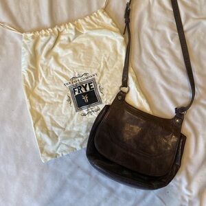 Frye Melissa Saddle crossbody purse